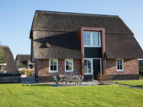 Beautiful villa with jacuzzi in a luxury holiday park on the Tjeukemeer